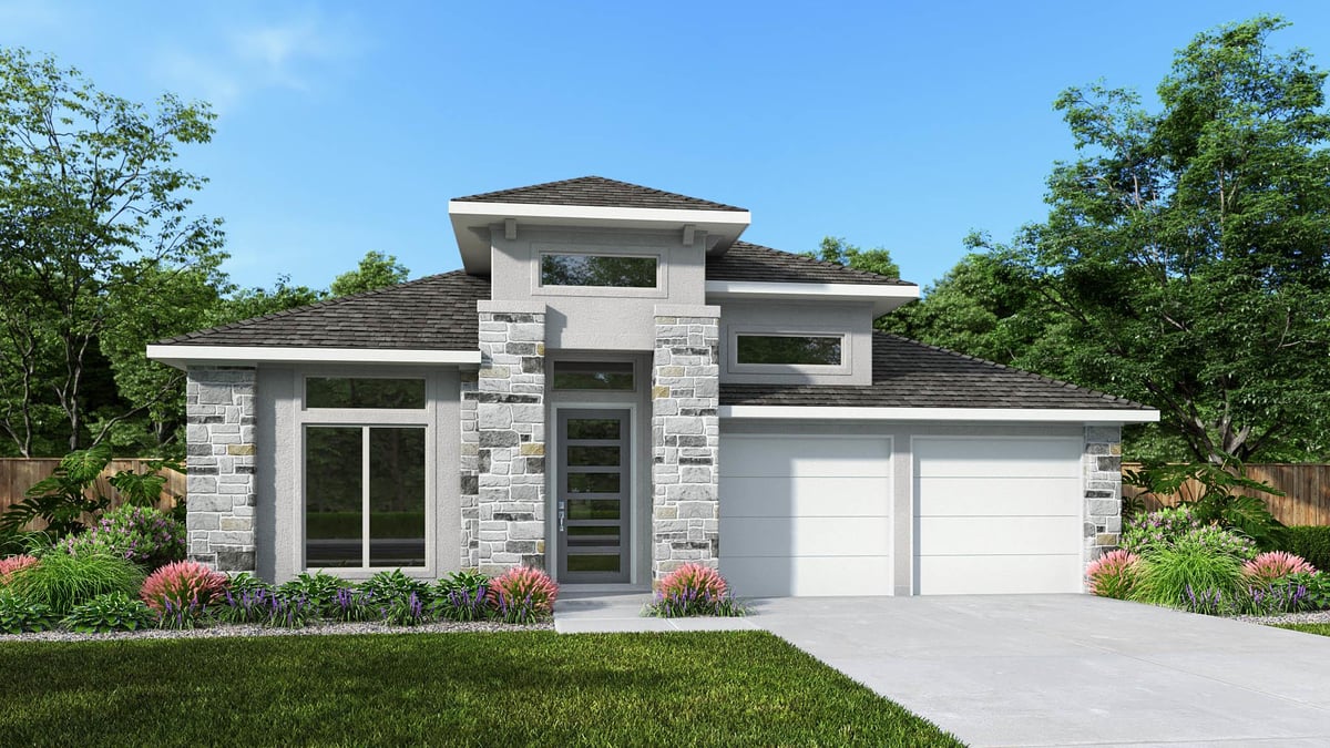 View 101 Amber Oak LN in Parkside/River Ph 2 Secs 5 & 6 101 Amber Oak LN - front exterior - Luxury home in Parkside/River Ph 2 Secs 5 & 6, Georgetown, TX