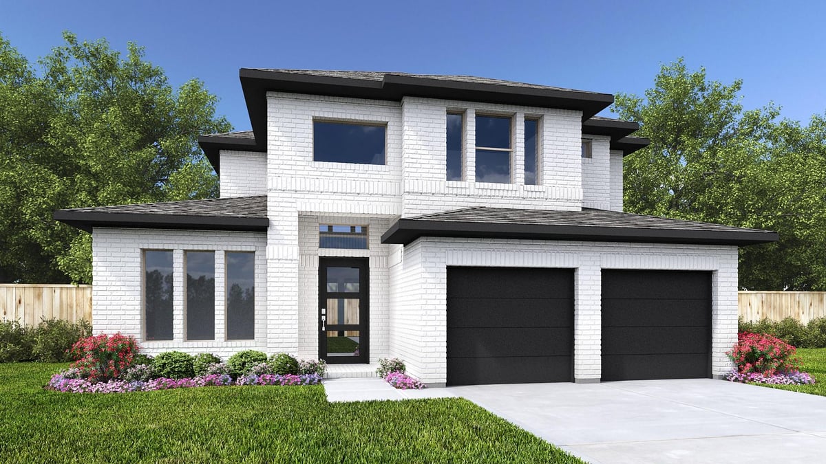 View 1020 Lariat Loop in Lariat 1020 Lariat Loop - front exterior - Luxury home in Lariat, Liberty Hill, TX