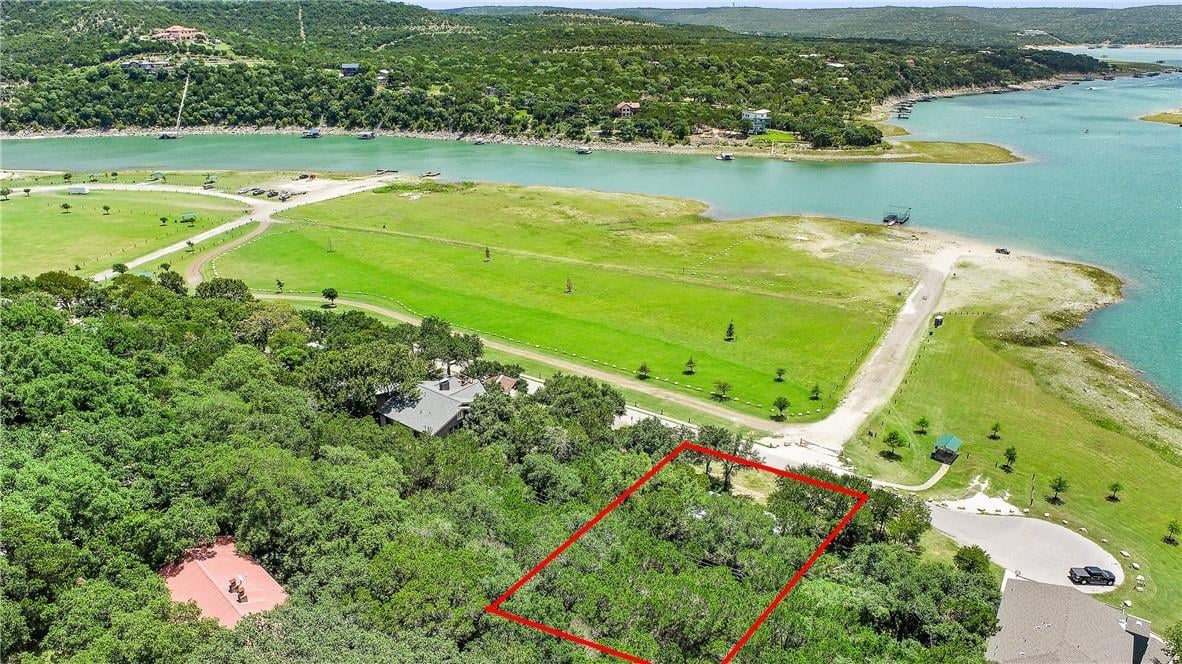 View 10304 Lakeside Dr in Retirement Village 01 10304 Lakeside Dr - front exterior - Luxury lot in Retirement Village 01, Jonestown, TX