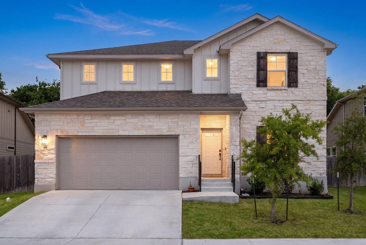 View 105 Greenspire Downs DR in Durango Farms Ph 2 105 Greenspire Downs DR - front exterior - Luxury home in Durango Farms Ph 2, Hutto, TX
