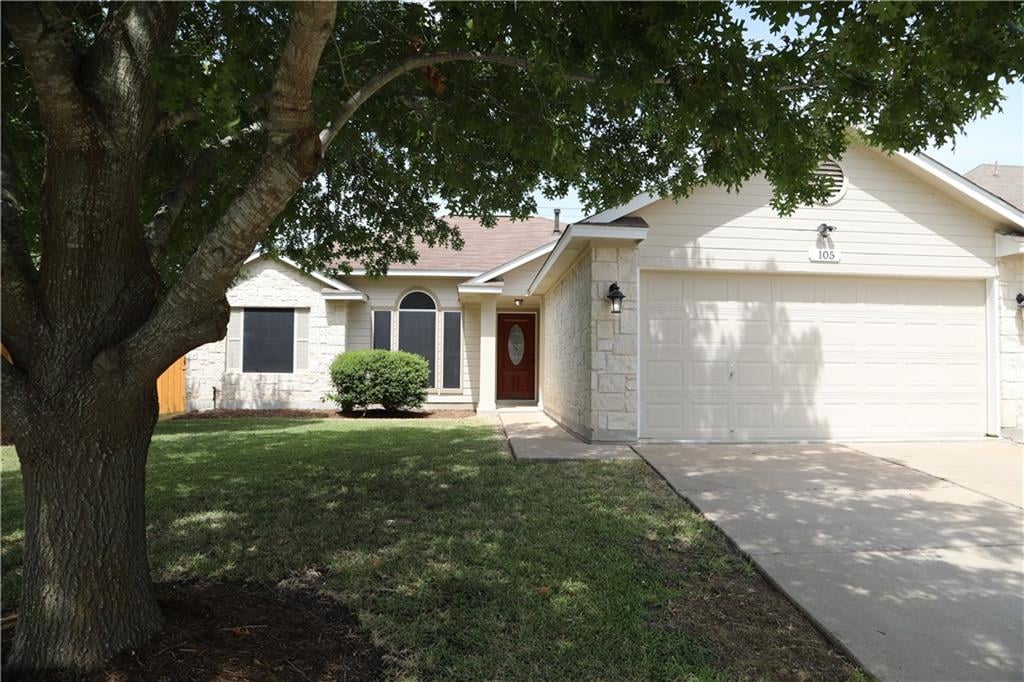 View 105 Willowbrook DR 105 Willowbrook DR - front exterior - Luxury home in Hutto, TX