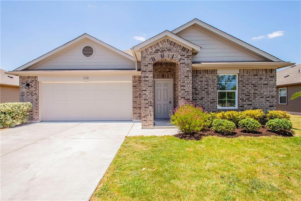 View 108 Llano River TRL 108 Llano River TRL - front exterior - Luxury home in Hutto, TX