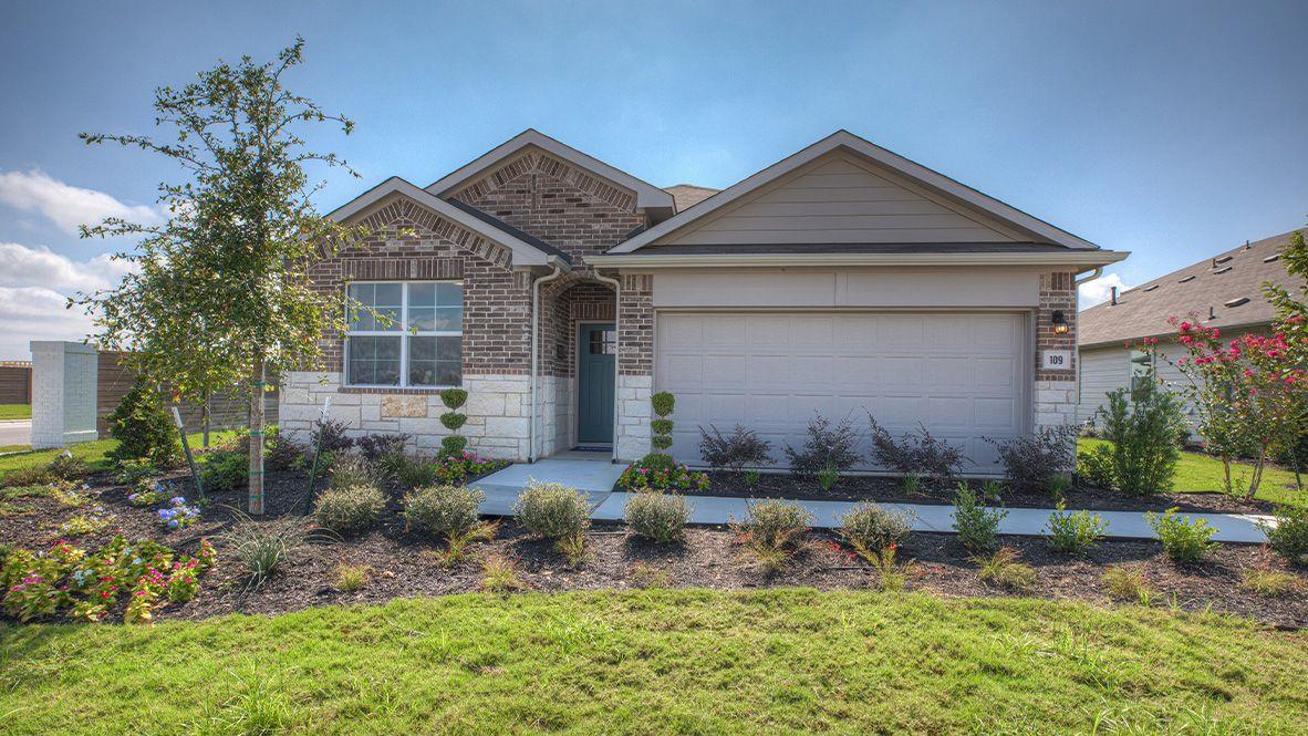 View 109 Little Walnut CV in SOUTHGROVE 109 Little Walnut CV - front exterior - Luxury home in SOUTHGROVE, Kyle, TX