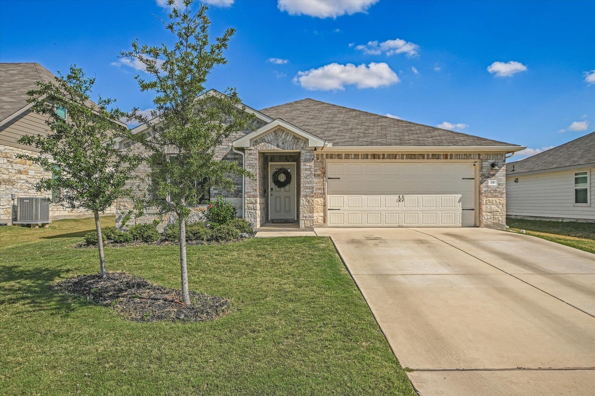 View 110 Santo Spirit Rd in Highlands North 110 Santo Spirit Rd - front exterior - Luxury home in Highlands North, Hutto, TX