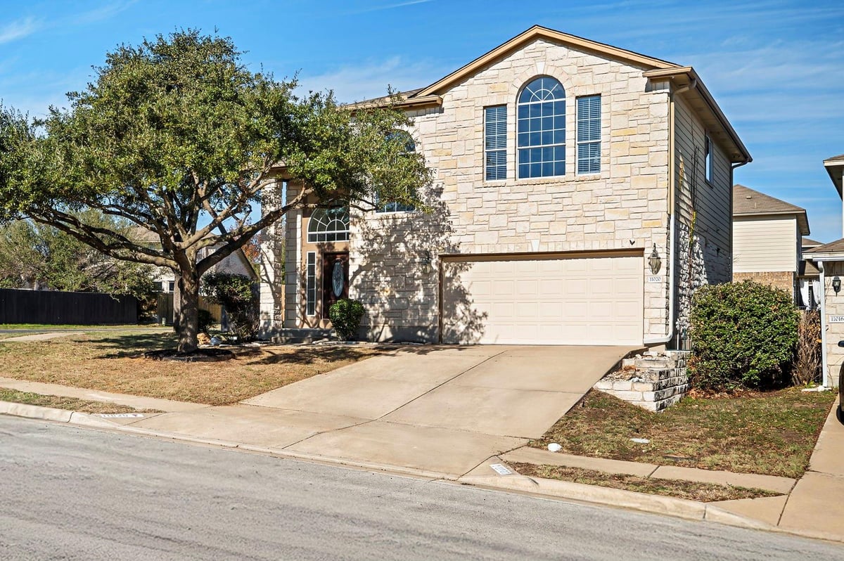 View 11020 Shallow Water Rd in Avery Ranch Far West Ph 01 Sec 03 11020 Shallow Water Rd - front exterior - Luxury home in Avery Ranch Far West Ph 01 Sec 03, Austin, TX