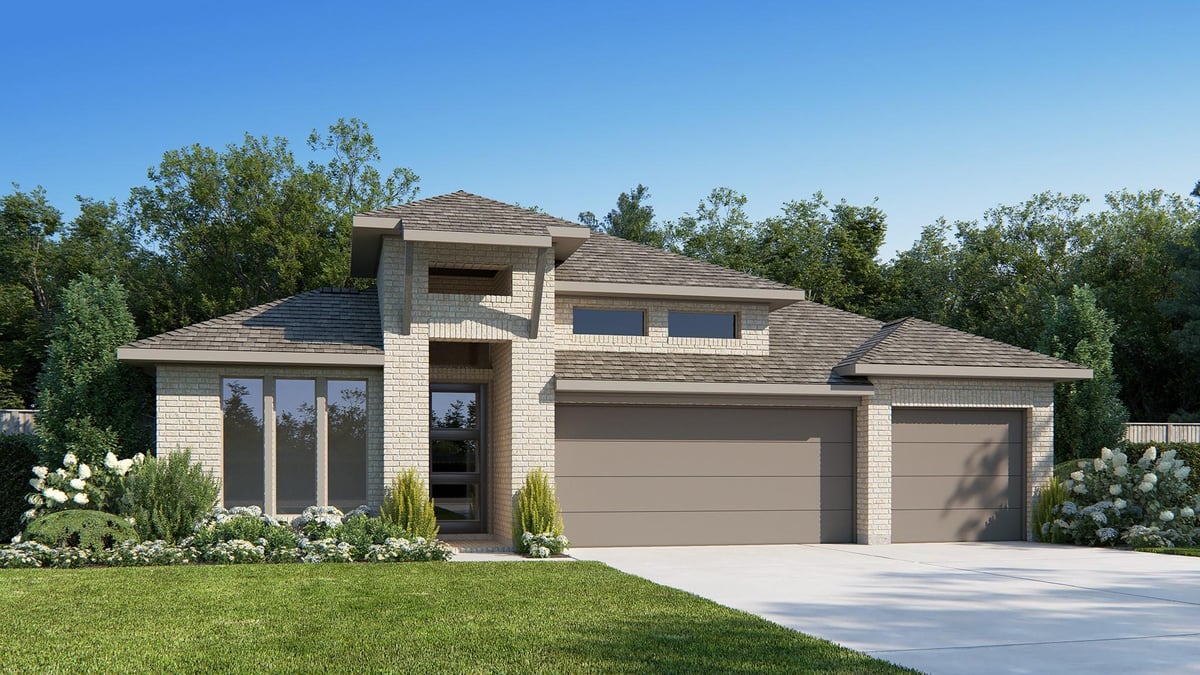 View 113 Rightfield Dr in Lariat 113 Rightfield Dr - front exterior - Luxury home in Lariat, Liberty Hill, TX