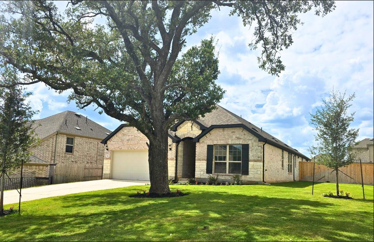 View 116 Elm View Dr in Crescent Bluff 116 Elm View Dr - front exterior - Luxury home in Crescent Bluff, Georgetown, TX