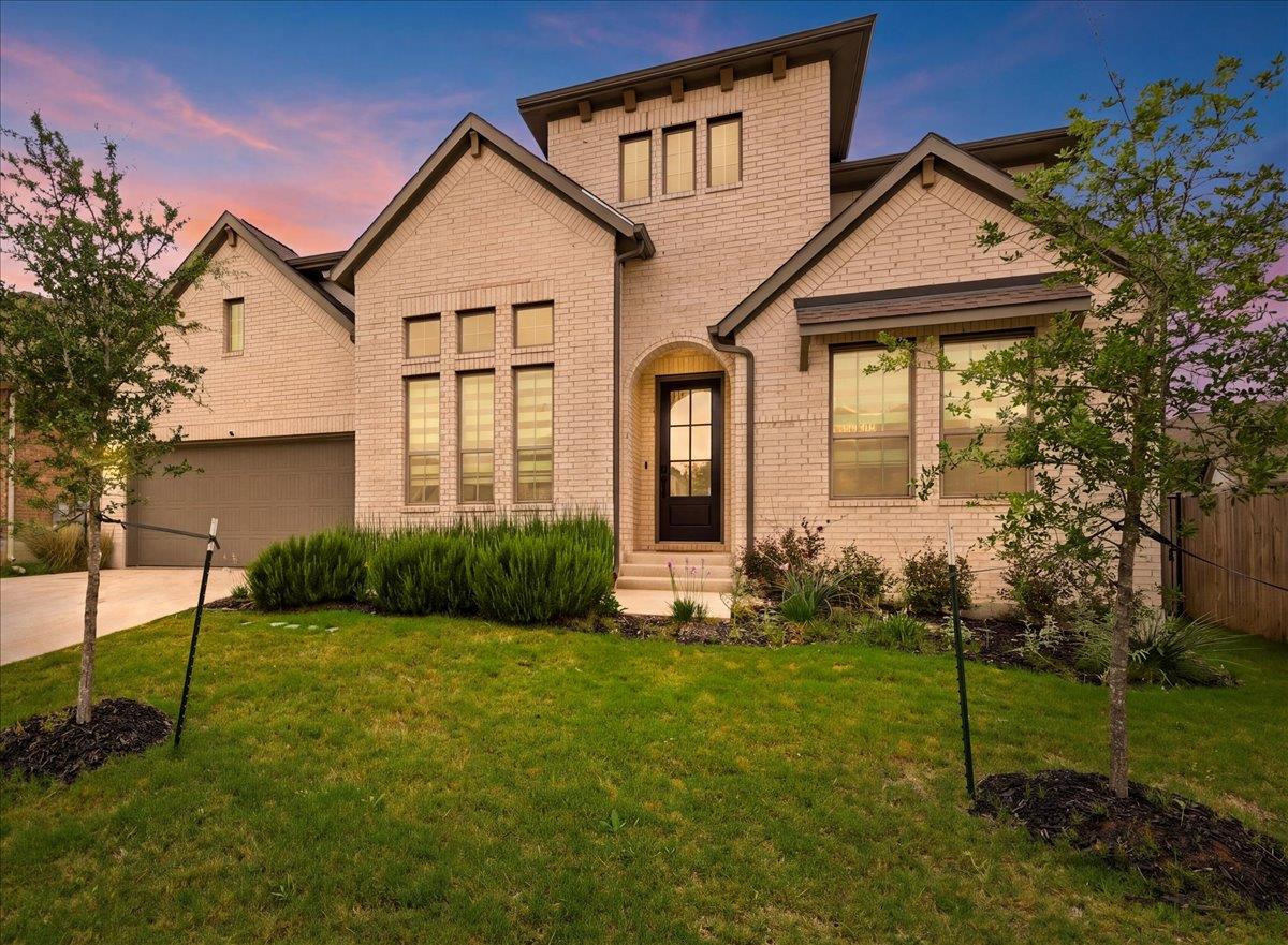 View 117 Peacevine LN in Santa Rita Ranch Ph 4 Sec 2 117 Peacevine LN - front exterior - Luxury home in Santa Rita Ranch Ph 4 Sec 2, Liberty Hill, TX