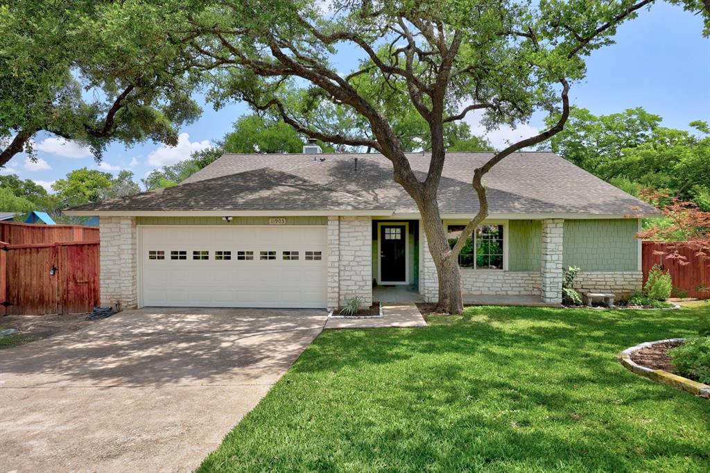 View 11903 Bobcat Trl in VILLAGE 17 AT ANDERSON MILL 11903 Bobcat Trl - front exterior - Luxury home in VILLAGE 17 AT ANDERSON MILL, Austin, TX