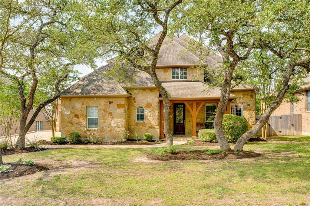 View 120 Littleton Dr in Belterra 120 Littleton Dr - front exterior - Luxury home in Belterra, Austin, TX