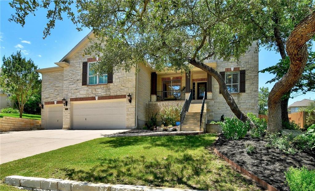 View 120 Oxford Ct in Belterra Ph 1 Sec 8 120 Oxford Ct - front exterior - Luxury home in Belterra Ph 1 Sec 8, Austin, TX