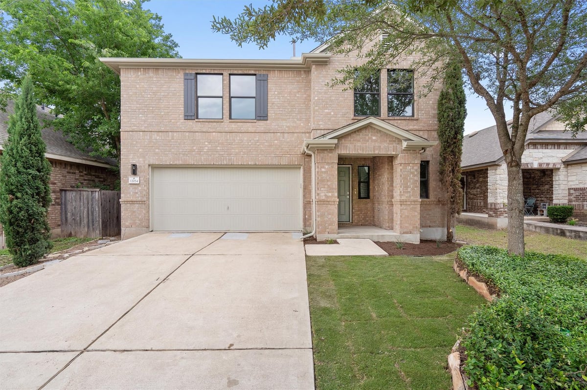 View 12024 Crownstone Ln in Shadowglen Ph 02 Sec 15B 12024 Crownstone Ln - front exterior - Luxury home in Shadowglen Ph 02 Sec 15B, Manor, TX