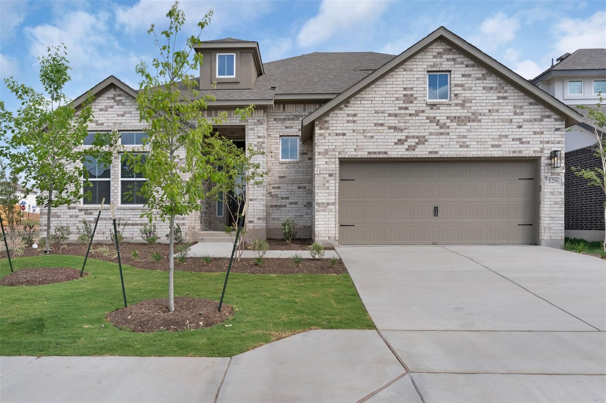 View 128 Sandrock TRL in Highland Village 128 Sandrock TRL - front exterior - Luxury home in Highland Village, Georgetown, TX