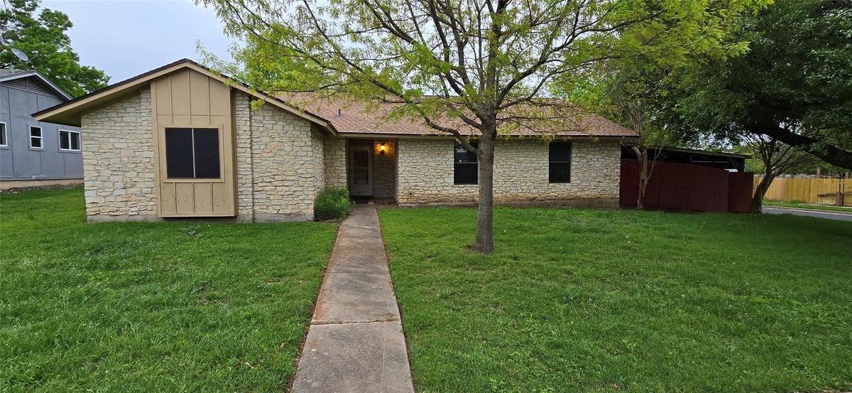 View 12905 Lamplight Village Ave in Lamplight Village Sec 02 12905 Lamplight Village Ave - front exterior - Luxury home in Lamplight Village Sec 02, Austin, TX