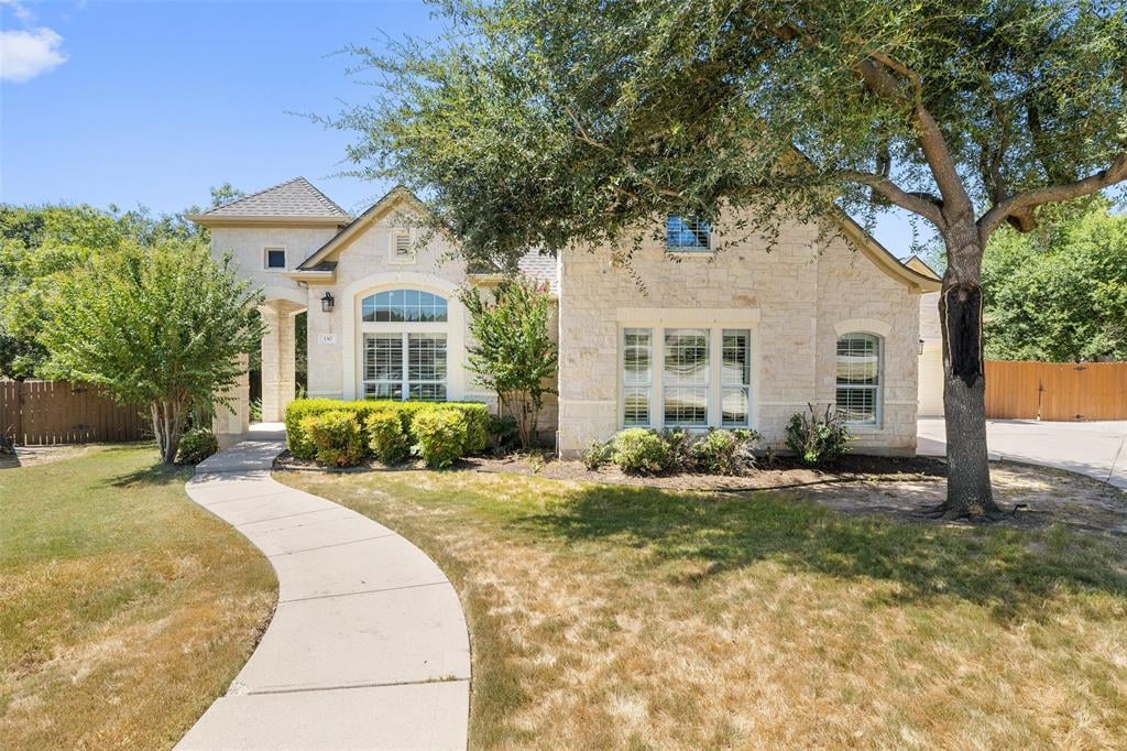 View 130 Pagosa Ct in Belterra Ph 2 Sec 5d 130 Pagosa Ct - front exterior - Luxury home in Belterra Ph 2 Sec 5d, Austin, TX