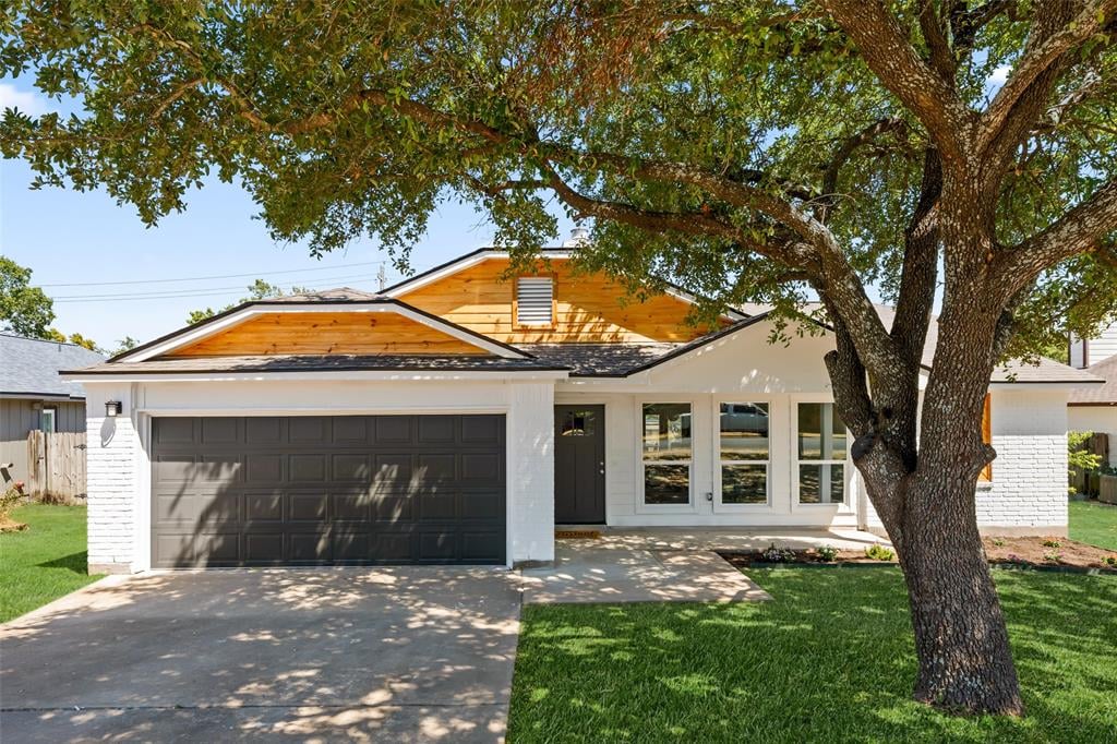 View 13105 Rampart St in Lamplight Village 13105 Rampart St - front exterior - Luxury home in Lamplight Village, Austin, TX