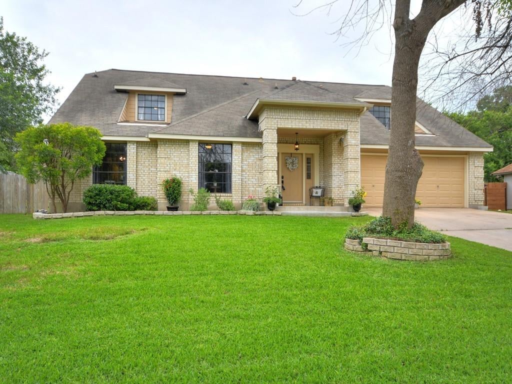 View 13119 Broughton Way in Scofield Farms Ph 02 Sec 01 13119 Broughton Way - front exterior - Luxury home in Scofield Farms Ph 02 Sec 01, Austin, TX