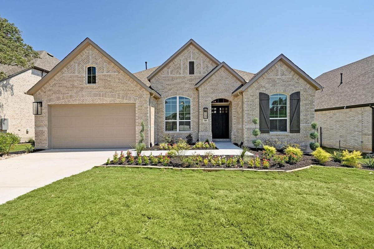 View 134 Leaning Rock Rdg in Parten 65s 134 Leaning Rock Rdg - front exterior - Luxury home in Parten 65s, Austin, TX