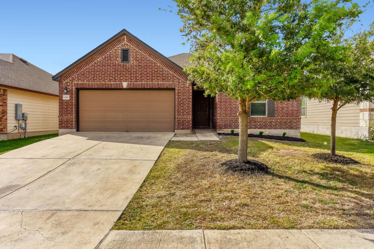 View 13600 Ulysses S Grant ST in Presidential Meadows Sec 5 13600 Ulysses S Grant ST - front exterior - Luxury home in Presidential Meadows Sec 5, Manor, TX