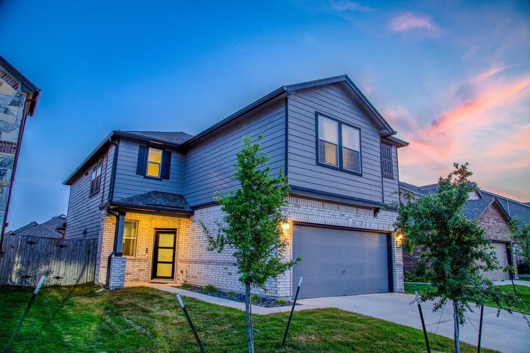 View 13601 Nancy Reagan St in Presidential Meadows 13601 Nancy Reagan St - front exterior - Luxury home in Presidential Meadows, Manor, TX