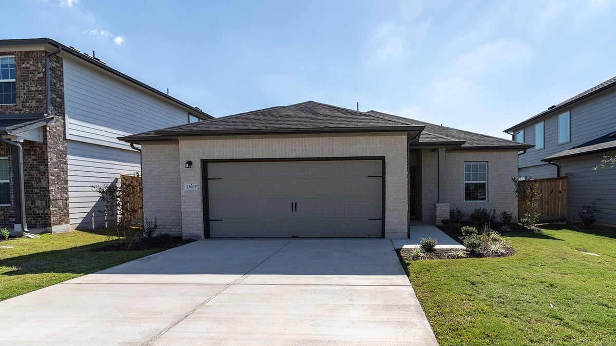 View 13605 Endless Narrow Ln in Briarwood 13605 Endless Narrow Ln - front exterior - Luxury home in Briarwood, Elgin, TX