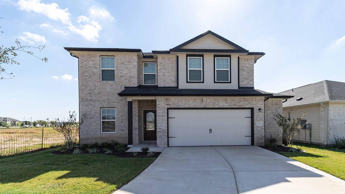 View 13621 Endless Narrow LN in Briarwood 13621 Endless Narrow LN - front exterior - Luxury home in Briarwood, Elgin, TX