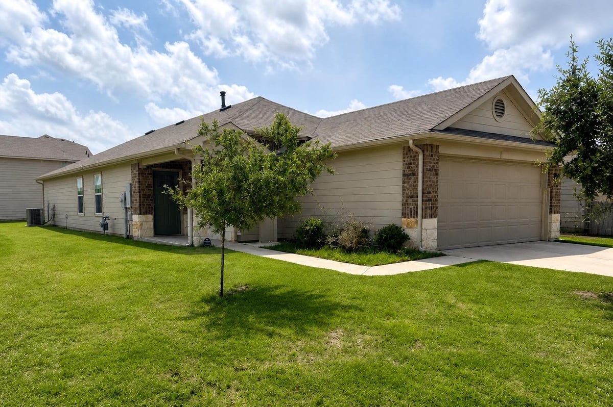 View 13800 Levy LN in Cantarra 13800 Levy LN - front exterior - Luxury home in Cantarra, Pflugerville, TX