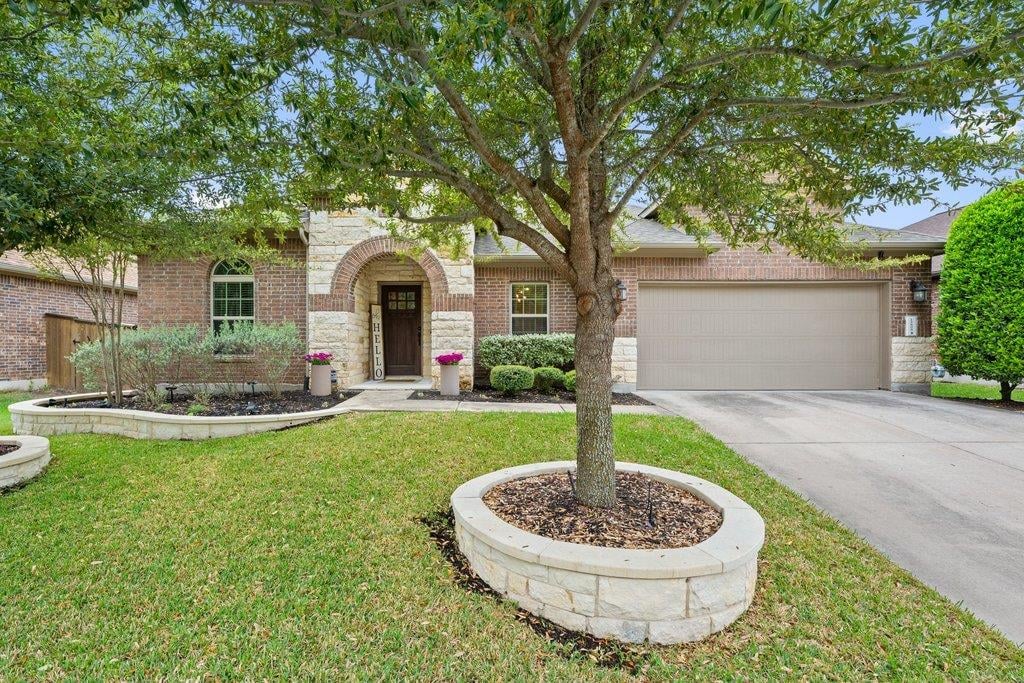 View 13808 Field Stream LN in Shadowglen Ph 01 Sec 10 13808 Field Stream LN - front exterior - Luxury home in Shadowglen Ph 01 Sec 10, Manor, TX