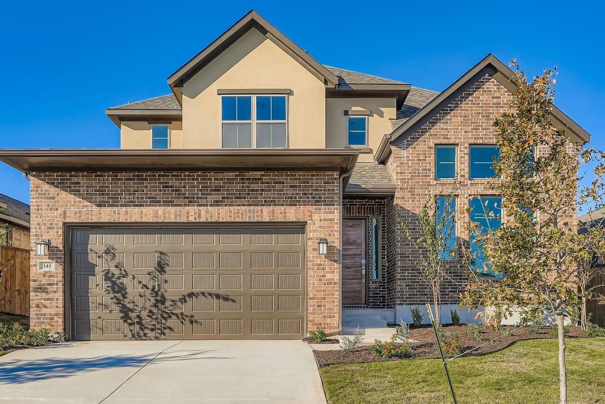 View 141 Prickly Poppy Loop in 6 Creeks 141 Prickly Poppy Loop - front exterior - Luxury home in 6 Creeks, Kyle, TX