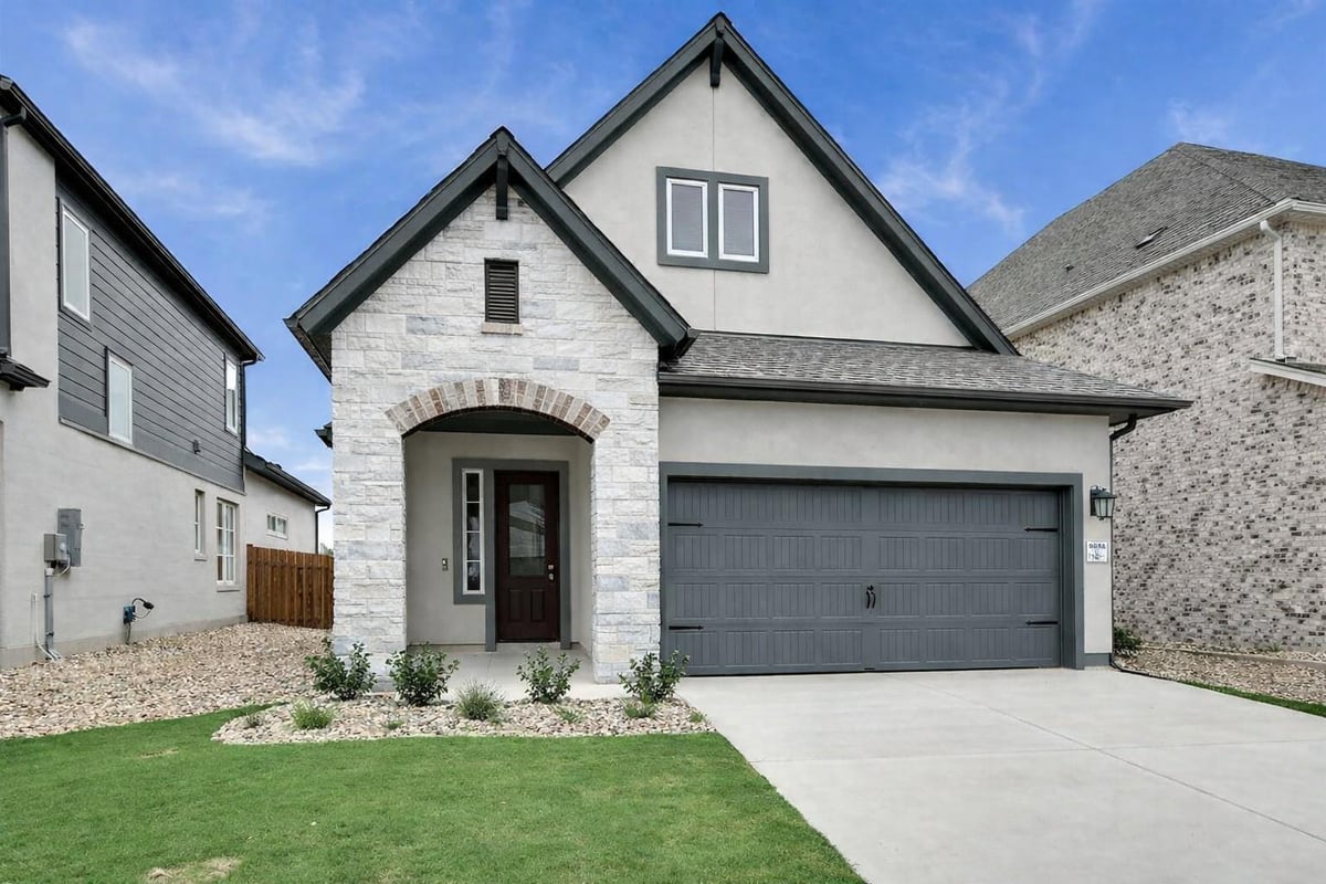 View 1412 Hartley Dr in South Brook 1412 Hartley Dr - front exterior - Luxury home in South Brook, Leander, TX