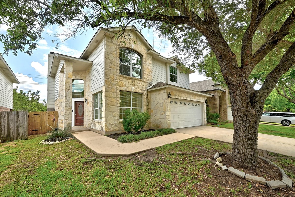 View 14433 Ballycastle TRL in Avery Ranch West Ph 02 14433 Ballycastle TRL - front exterior - Luxury home in Avery Ranch West Ph 02, Austin, TX