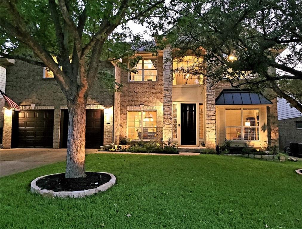 View 1450 Hargis Creek Trl in Oak Brook Sec 2B 1450 Hargis Creek Trl - front exterior - Luxury home in Oak Brook Sec 2B, Austin, TX