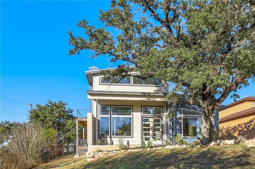 View 14808 Running Deer Trl in Apache Shores Sec 03 Amd 14808 Running Deer Trl - front exterior - Luxury home in Apache Shores Sec 03 Amd, Austin, TX