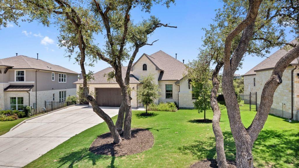 View 150 Cistern Way in Parten Ranch 150 Cistern Way - front exterior - Luxury home in Parten Ranch, Austin, TX