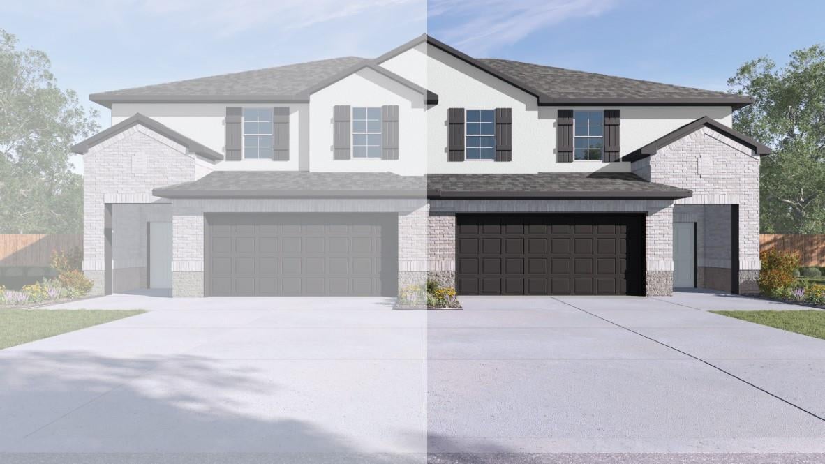 View 15000 Welsh Cobb Rd #B in PALOMINO 15000 Welsh Cobb Rd #B - front exterior - Luxury home in PALOMINO, Manor, TX