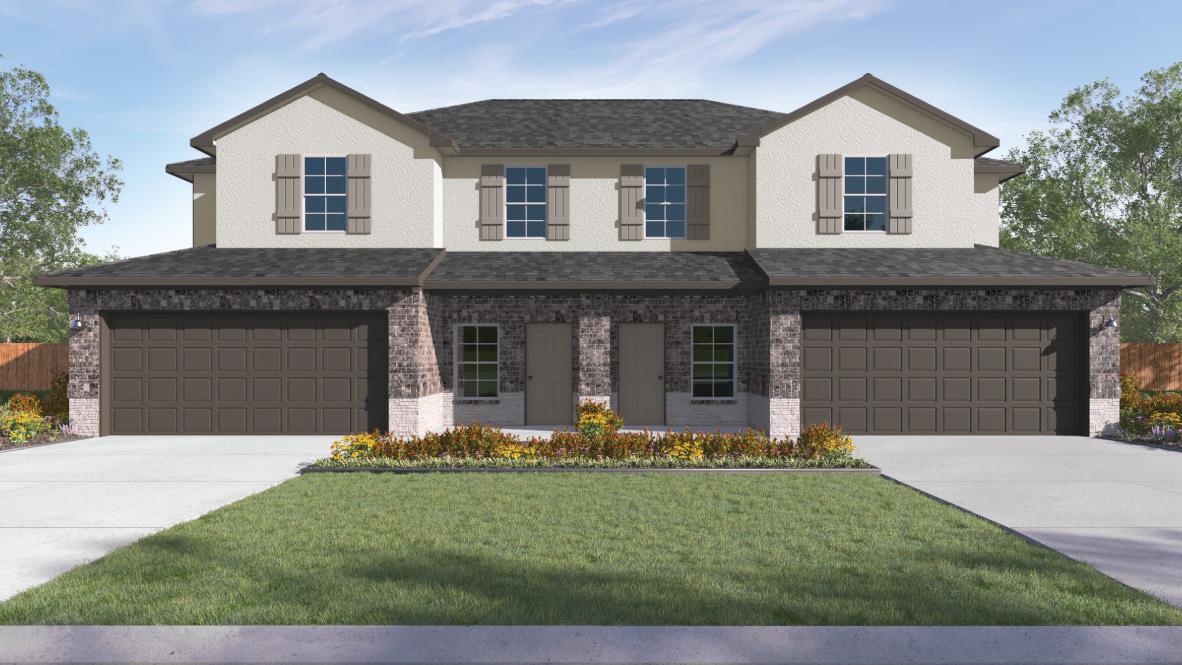 View 15012-A Afleet Alex ST in PALOMINO 15012-A Afleet Alex ST - front exterior - Luxury home in PALOMINO, Manor, TX