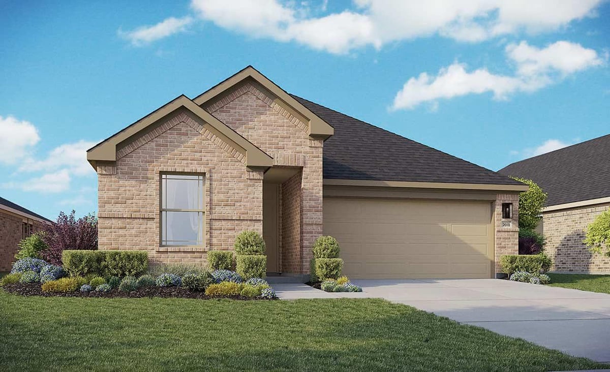 View 151 Morgan Meadows Dr in Opal Ranch 151 Morgan Meadows Dr - front exterior - Luxury home in Opal Ranch, Kyle, TX