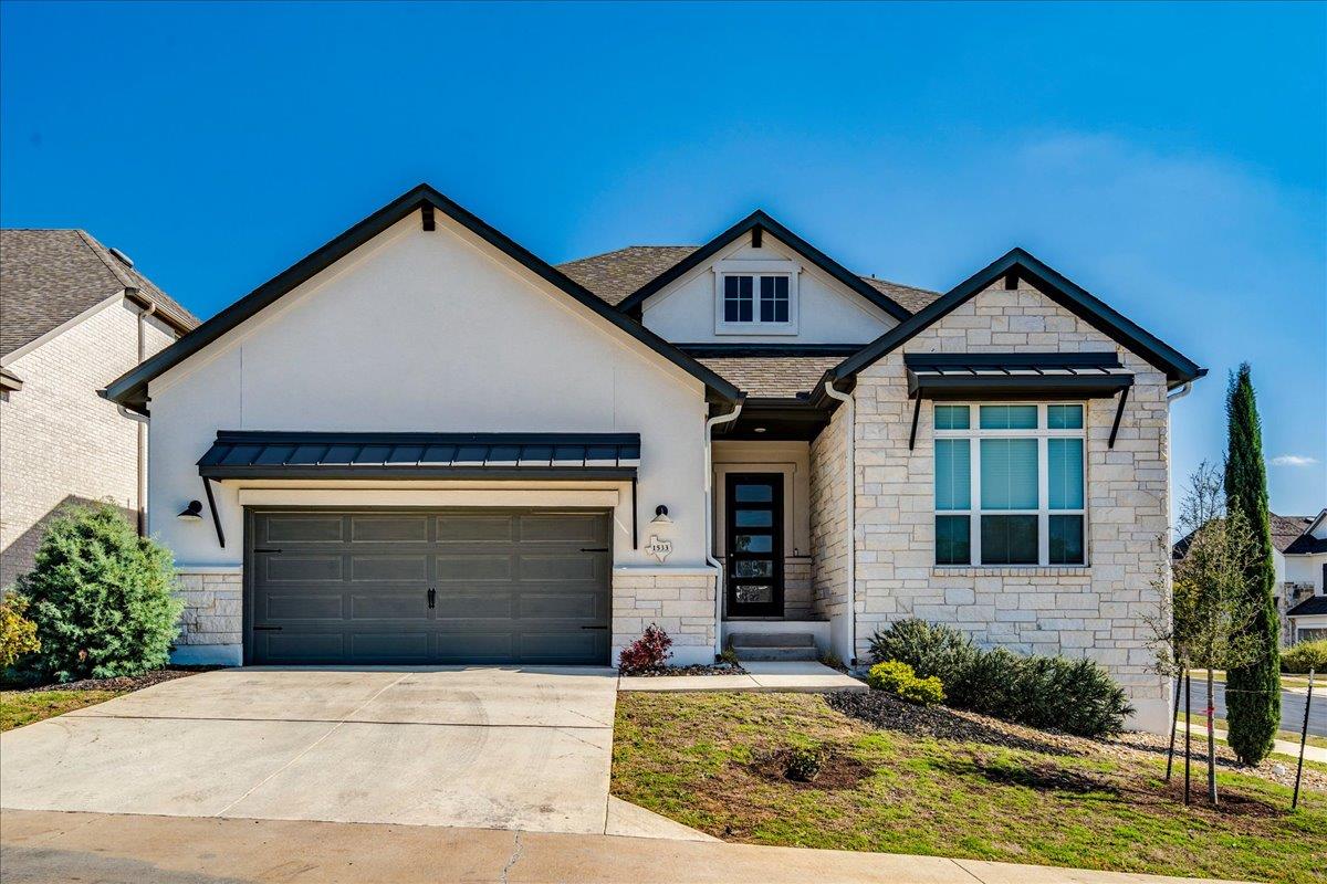View 1533 Jay Wolf DR in Wolf Ranch West Sec 1Bg 1533 Jay Wolf DR - front exterior - Luxury home in Wolf Ranch West Sec 1Bg, Georgetown, TX
