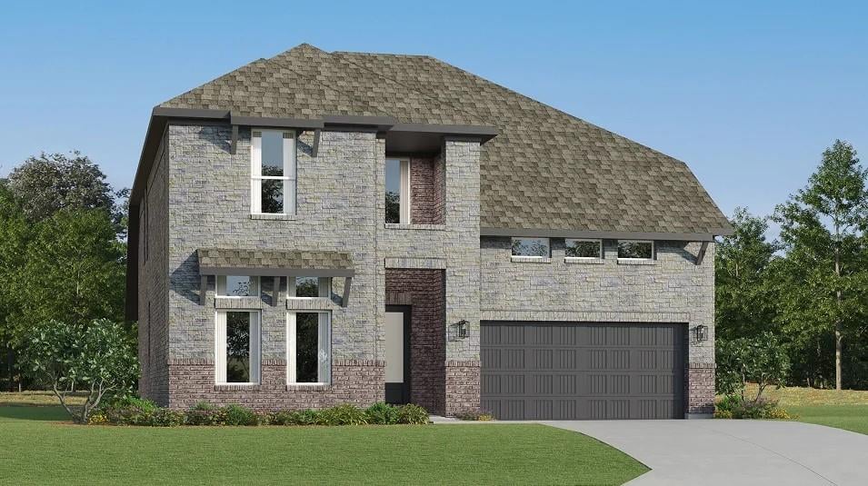View 1533 Magnolia Farm WAY in Lively Ranch 1533 Magnolia Farm WAY - front exterior - Luxury home in Lively Ranch, Georgetown, TX