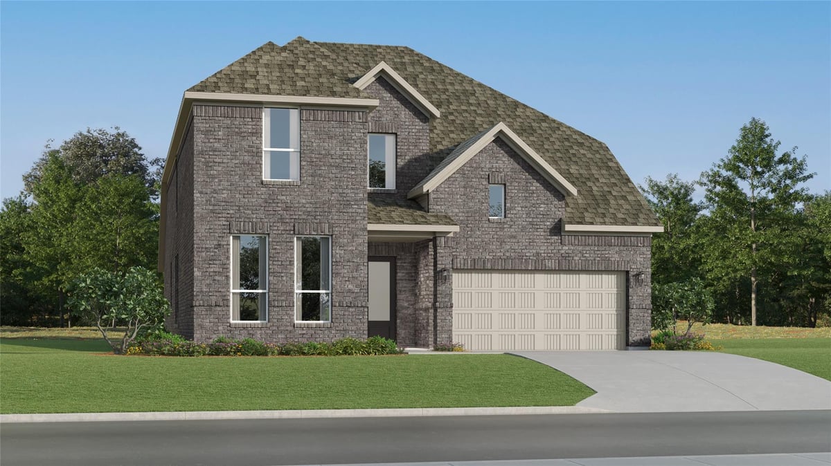 View 1536 Magnolia Farm WAY in Lively Ranch 1536 Magnolia Farm WAY - front exterior - Luxury home in Lively Ranch, Georgetown, TX