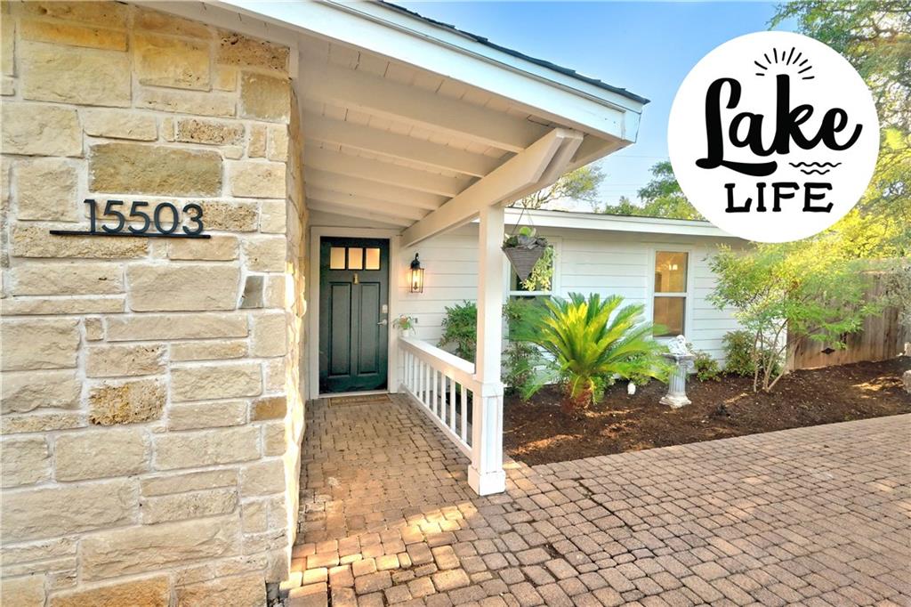 View 15503 Rock Crk in Travis Landing 15503 Rock Crk - front exterior - Luxury home in Travis Landing, Austin, TX