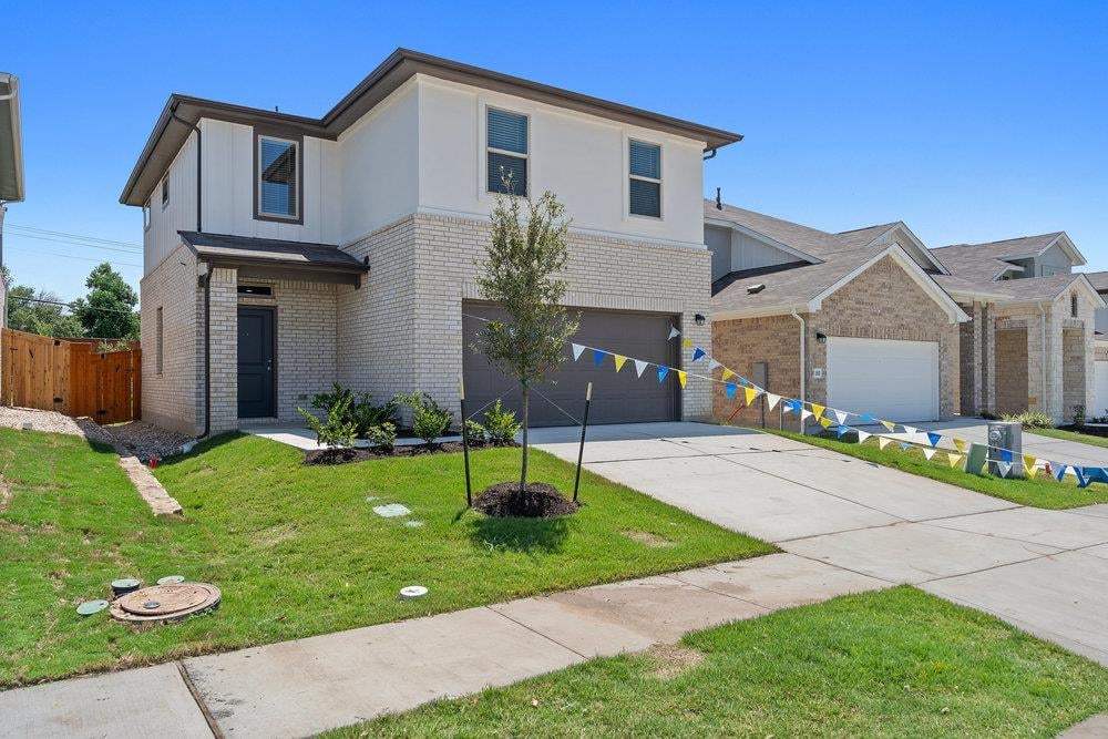 View 156 White Horses Dr in Crosswinds 156 White Horses Dr - front exterior - Luxury home in Crosswinds, Kyle, TX