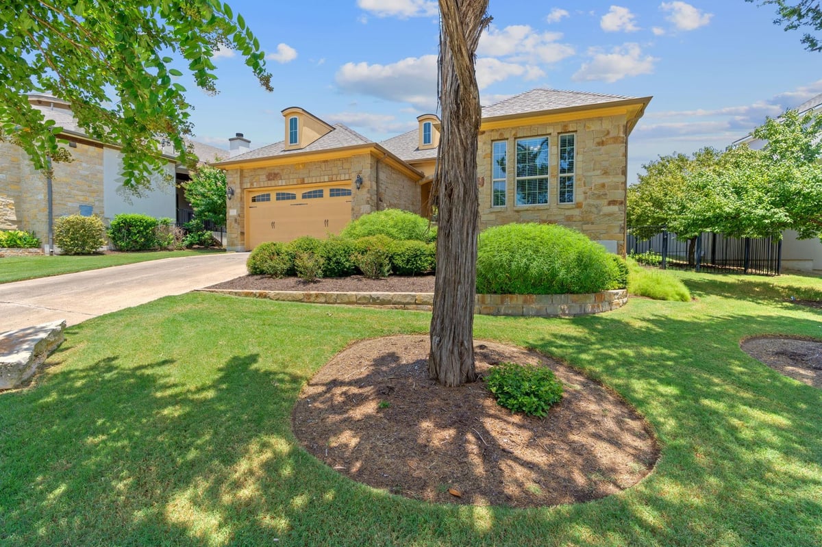 View 159 WELLINGTON Dr in BELTERRA 159 WELLINGTON Dr - front exterior - Luxury home in BELTERRA, Austin, TX