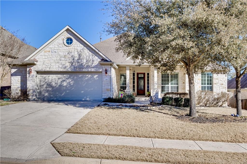 View 160 Trinity Hills Dr in Belterra Ph II Sec 9b 160 Trinity Hills Dr - front exterior - Luxury home in Belterra Ph II Sec 9b, Austin, TX