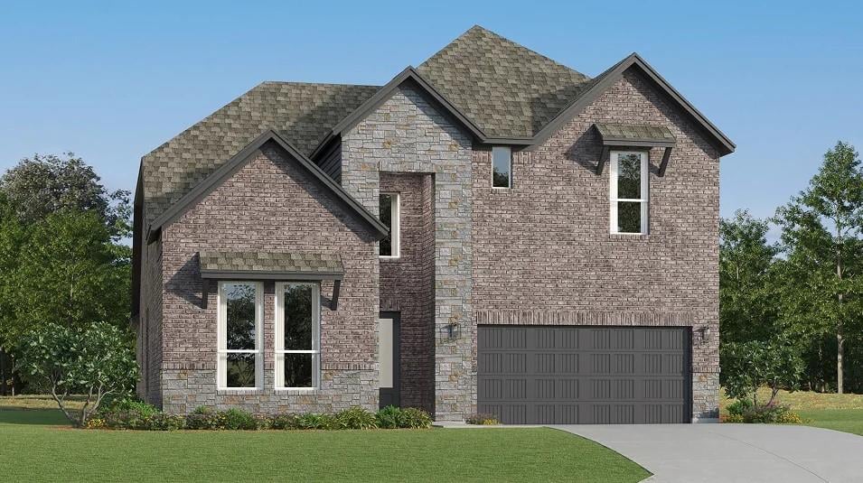 View 1604 Magnolia Farm WAY in Lively Ranch 1604 Magnolia Farm WAY - front exterior - Luxury home in Lively Ranch, Georgetown, TX