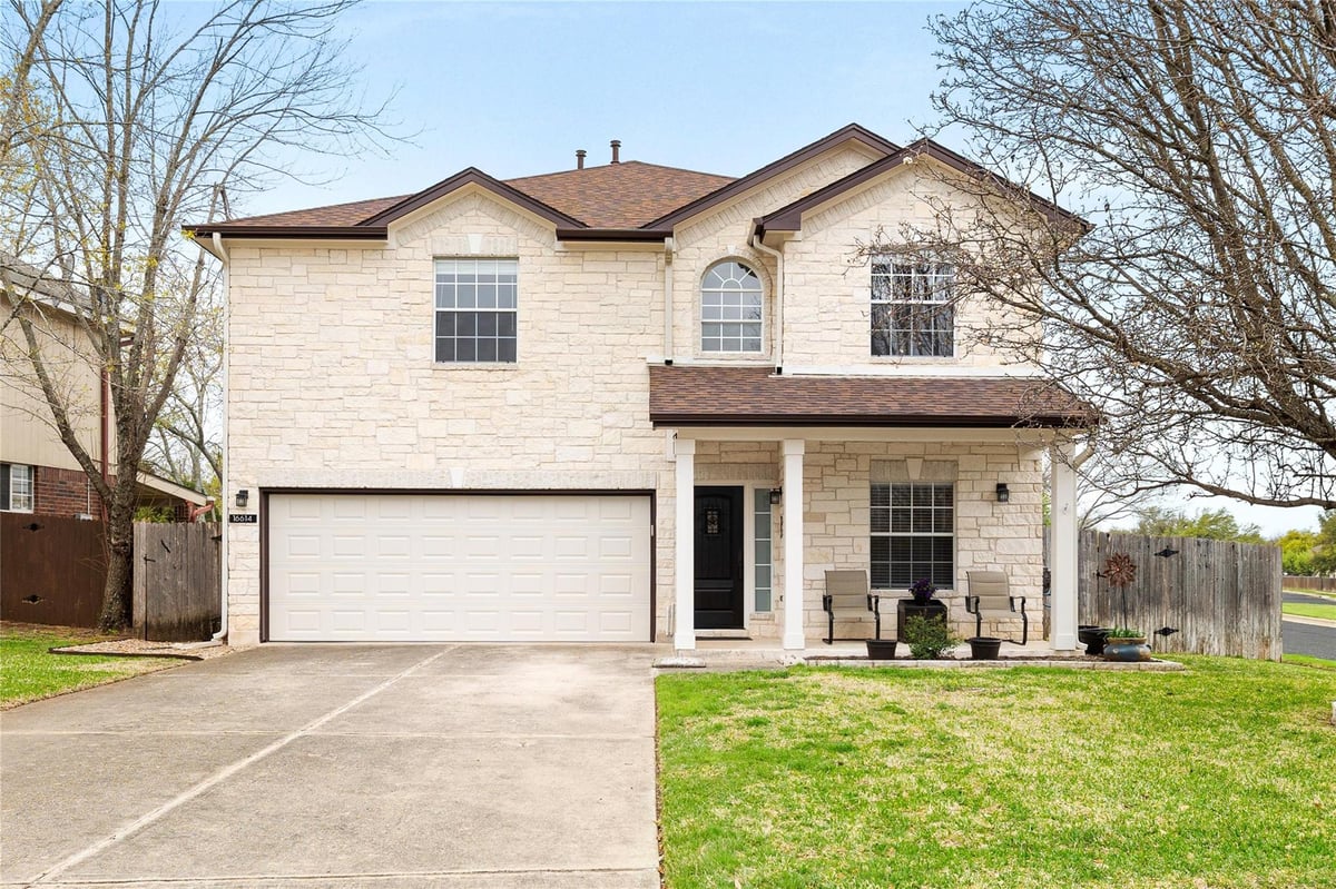 View 16614 Denise Dr in Meadows of Brushy Creek 16614 Denise Dr - front exterior - Luxury home in Meadows of Brushy Creek, Austin, TX