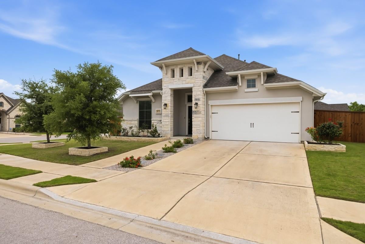 View 16701 Edwin Reinhardt DR in ShadowGlen 16701 Edwin Reinhardt DR - front exterior - Luxury home in ShadowGlen, Manor, TX