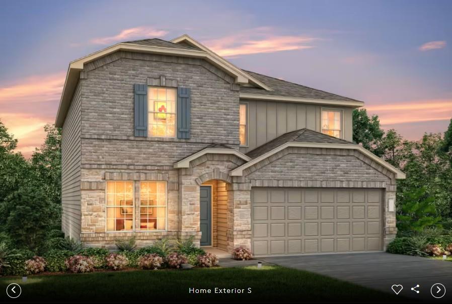View 16809 Bustillos Pass in Lagos 16809 Bustillos Pass - front exterior - Luxury home in Lagos, Manor, TX