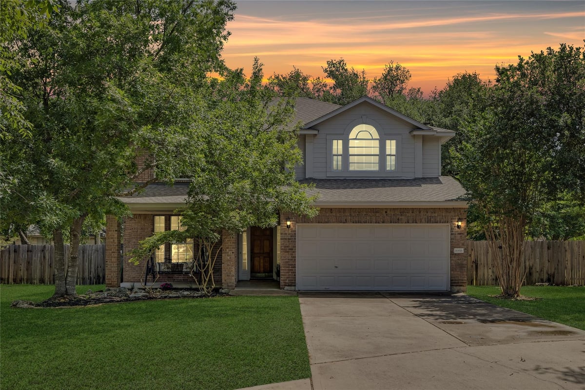 View 16816 Brayton Park Dr in Avery Ranch East Ph 01 Amd 16816 Brayton Park Dr - front exterior - Luxury home in Avery Ranch East Ph 01 Amd, Austin, TX