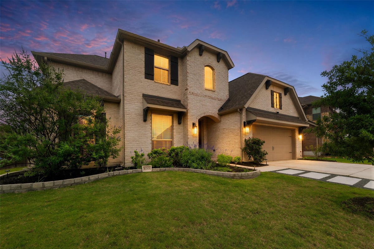 View 16901 Christina Garza Dr in ShadowGlen 16901 Christina Garza Dr - front exterior - Luxury home in ShadowGlen, Manor, TX